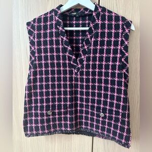 Maje tweed vest